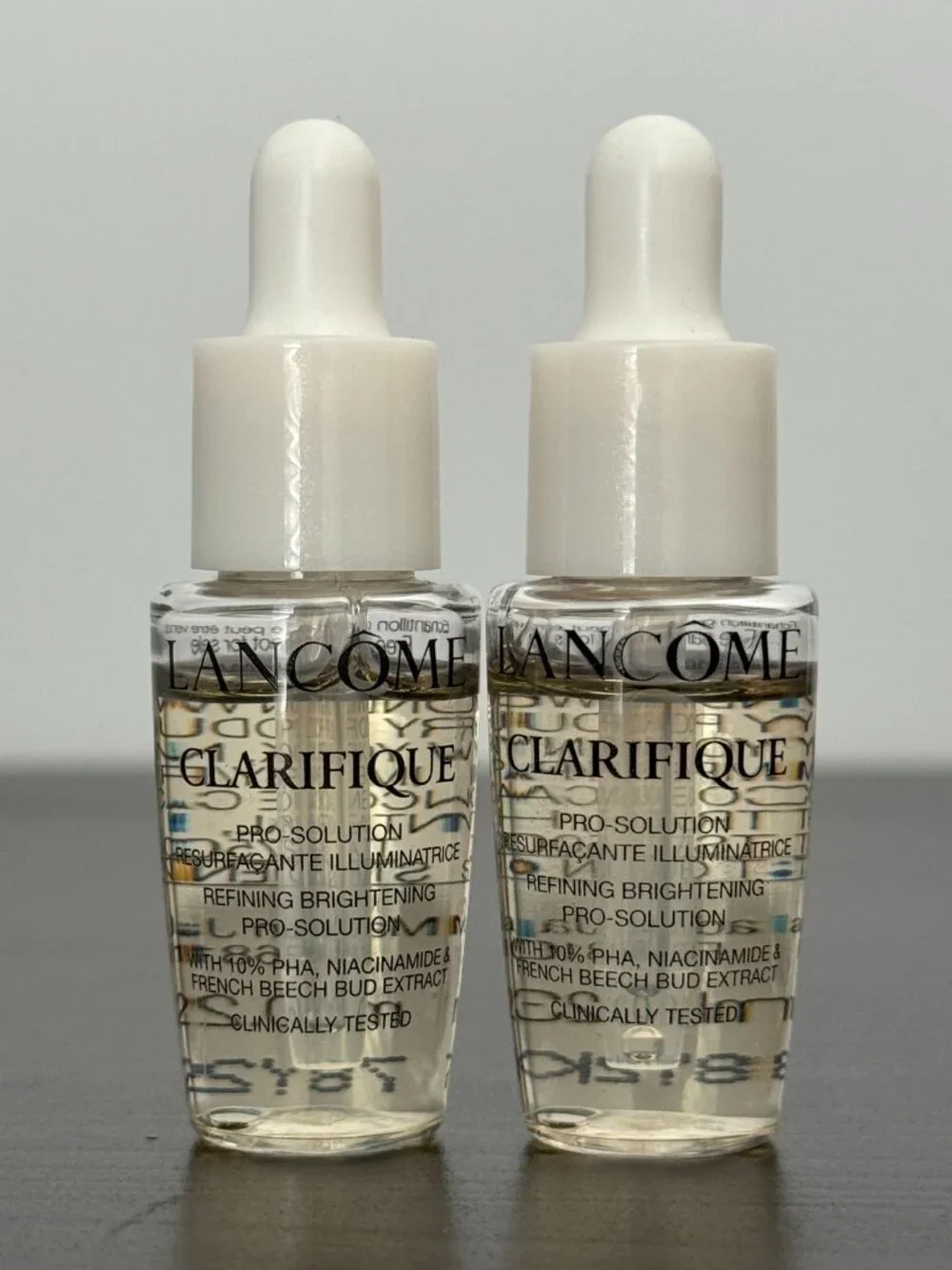 2 Lancome Clarifique Pro-Solution Brightening & Dark Spot Reducing Serums